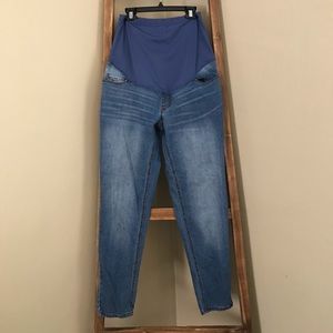 Maternity denim jeans